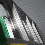Rubber-Cal Block-Grip 4 ft. x 10 ft. Dark Gray Commercial PVC Flooring