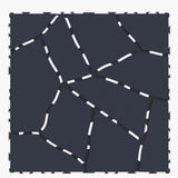 Tidoin Outdoor 1 ft. x 1 ft. Composite Deck Tile in Dark Gray(44 Per Box)