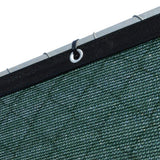 FENCE4EVER 46 in. x 50 ft. Green Privacy Fence Screen Plastic Netting Mesh Fabric Cover with Reinforced Grommets for Garden Fence