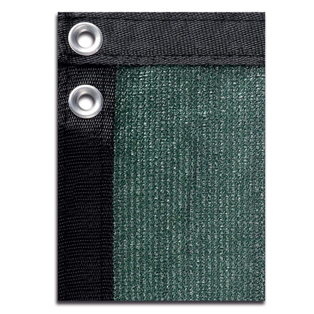 FENCE4EVER 46 in. x 50 ft. Green Privacy Fence Screen Plastic Netting Mesh Fabric Cover with Reinforced Grommets for Garden Fence