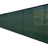 FENCE4EVER 46 in. x 50 ft. Green Privacy Fence Screen Plastic Netting Mesh Fabric Cover with Reinforced Grommets for Garden Fence