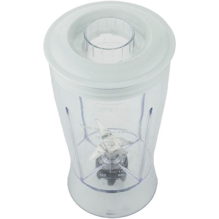14 oz. Single Speed White Personal Blender