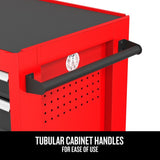 CRAFTSMAN 2000 Series 52-in W x 37.5-in H 10-Drawer Steel Rolling Tool Cabinet (Red)