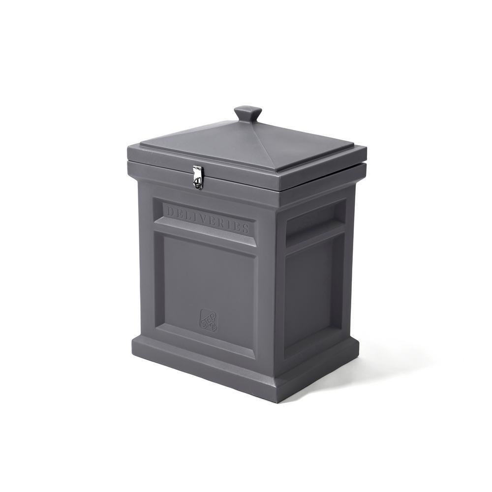 Black Deluxe Package Delivery Box - Super Arbor
