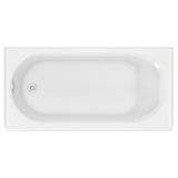 Princeton 5 ft. Americast Left-Hand Drain Rectangular Bathtub in White - Super Arbor