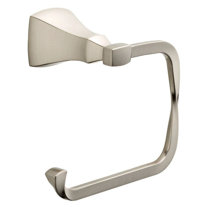 Delta Sawyer Satin Nickel Wall Mount Single Post Toilet Paper Holder