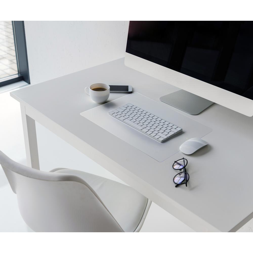 20 in. x 36 in. Anti-Static Vinyl Rectangular Desk Pad - Super Arbor