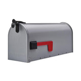 Grayson Medium, Steel, Post Mount Mailbox - Super Arbor