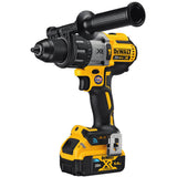 20-Volt MAX XR with Tool Connect Premium Brushless Lithium Ion Hammer Drill/Driver with (2) 5Ah Batteries,Charger & Case - Super Arbor