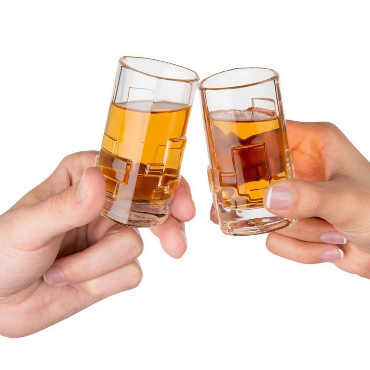 Revere Triangle 2 oz. Shot Glasses (Set of 8)