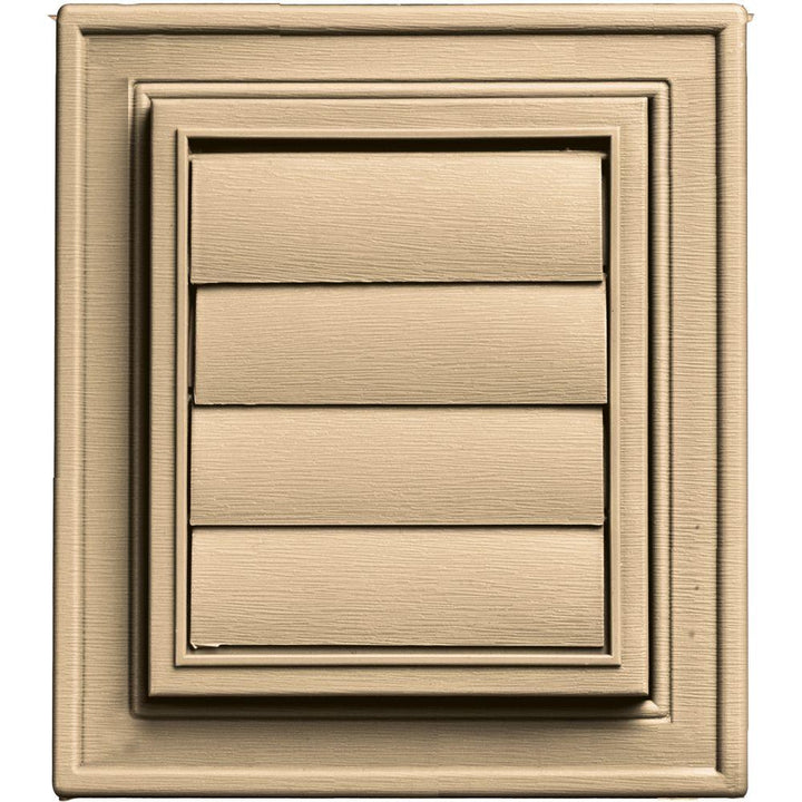 Square Exhaust Siding Vent #045-Sandstone Maple - Super Arbor