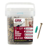 #9 x 2-1/2 in. Star Drive Bugle Head R4 Multi-Purpose Wood Screw (300-Pack)