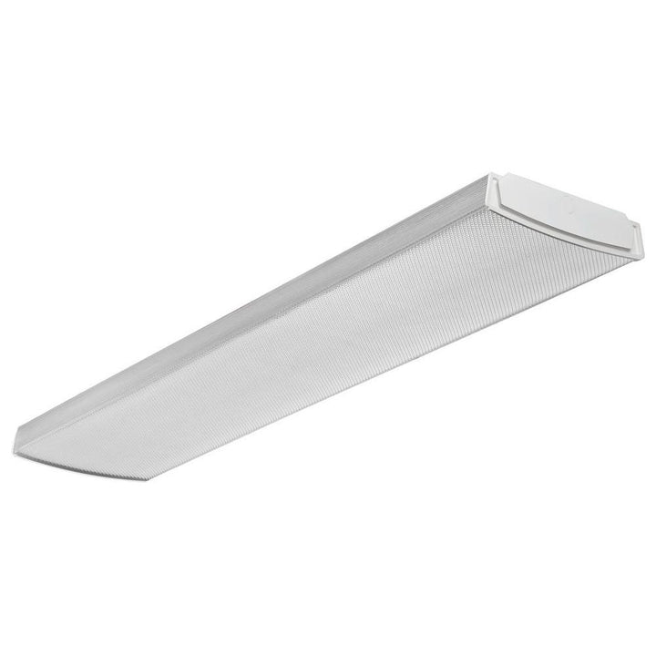 4 ft. flush Mount Ceiling White LED Wraparound Light (Pallet of 28) - Super Arbor