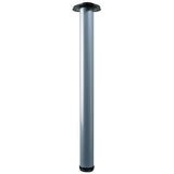 2-3/8 in. Adjustable 28 in. Black Steel Table Leg (Set of 4) - Super Arbor