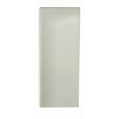 Zenith 14-1/4 in. W x 36 in. H Corner Over the Mirror Surface-Mount Medicine Cabinet in Beveled Frameless Mirror Glass - Super Arbor