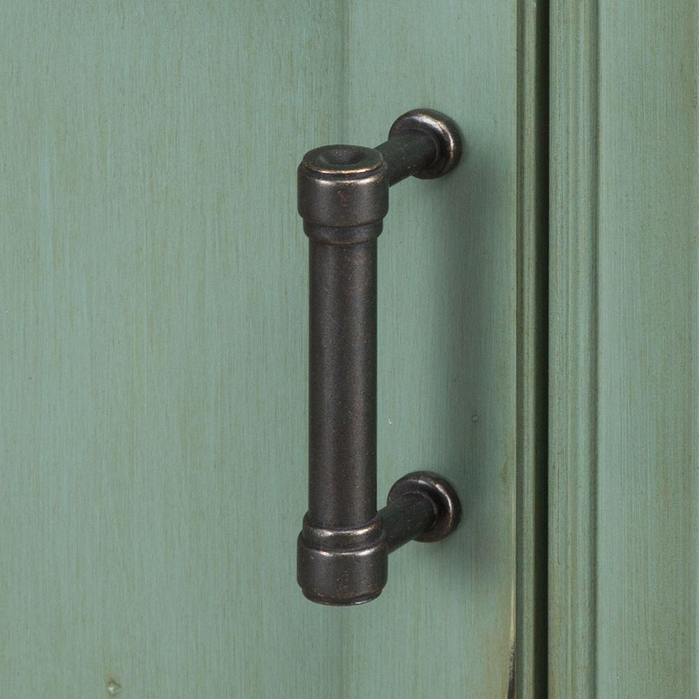 Hazelton 18 in. W x 15 in. D x 67-1/2 in. H Bathroom Linen Cabinet in Antique Green - Super Arbor