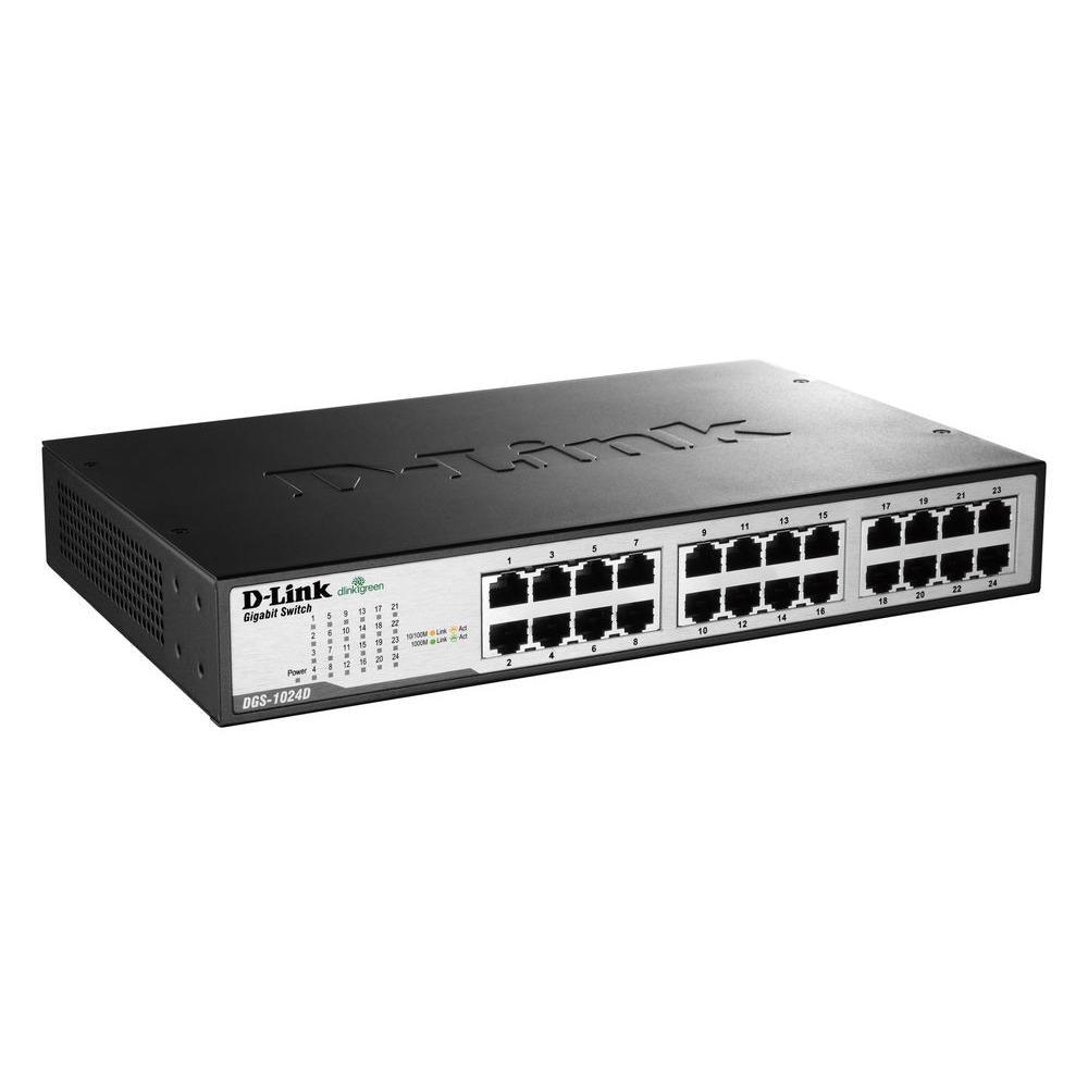 24-Port Gigabit Unmanaged Desktop/Rackmount Switch - Super Arbor