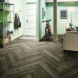 Armstrong American Home Mocha 6 in. x 36 in. Glue Down Vinyl Plank (35.95 sq. ft. / carton) - Super Arbor