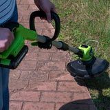 Earthwise 10 in. 20-Volt Lithium-Ion Cordless String Trimmer