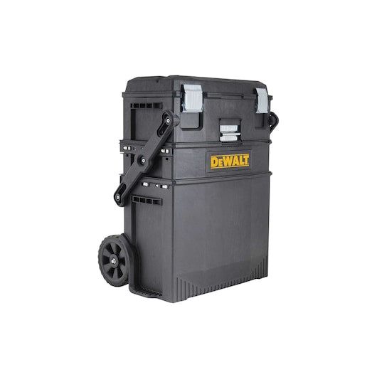 16 in. 4-in-1 Cantilever Tool Box Mobile Work Center with Removable Tray