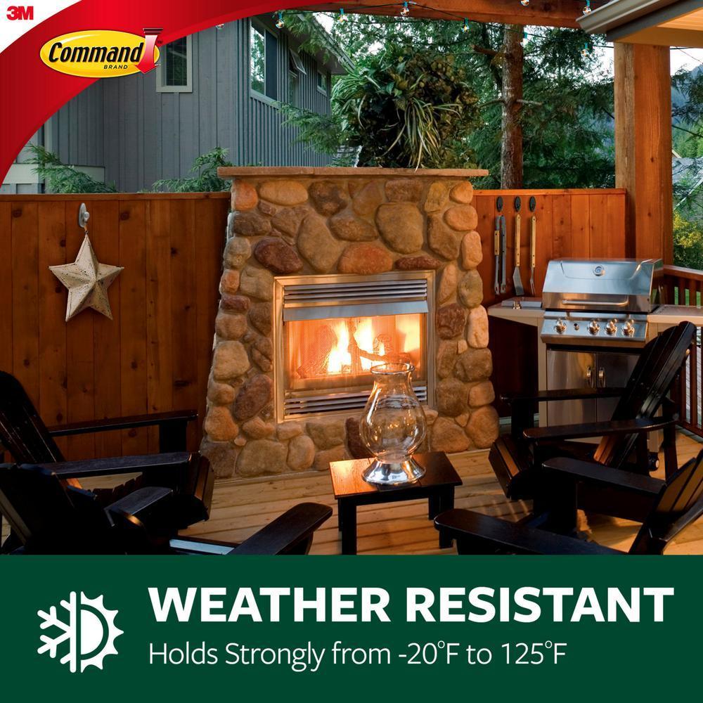Clear Small Outdoor Light Clips - Super Arbor