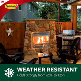 Clear Small Outdoor Light Clips - Super Arbor