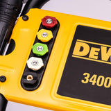 DEWALT Pressure Ready 3400 PSI 2.5 GPM Cold Water Gas Powered Pressure Washer