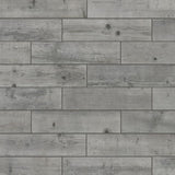 Florida Tile Home Collection Timber Grey 6 in. x 24 in. Porcelain Floor and Wall Tile (14 sq. ft. / case)