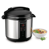 8 qt. Brushed Stainless Pressure Cooker