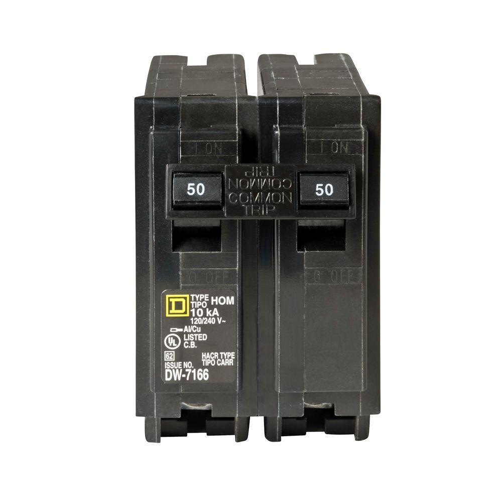 Homeline 60 Amp 2-Pole Circuit Breaker