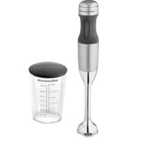 2-Speed Silver Immersion Blender