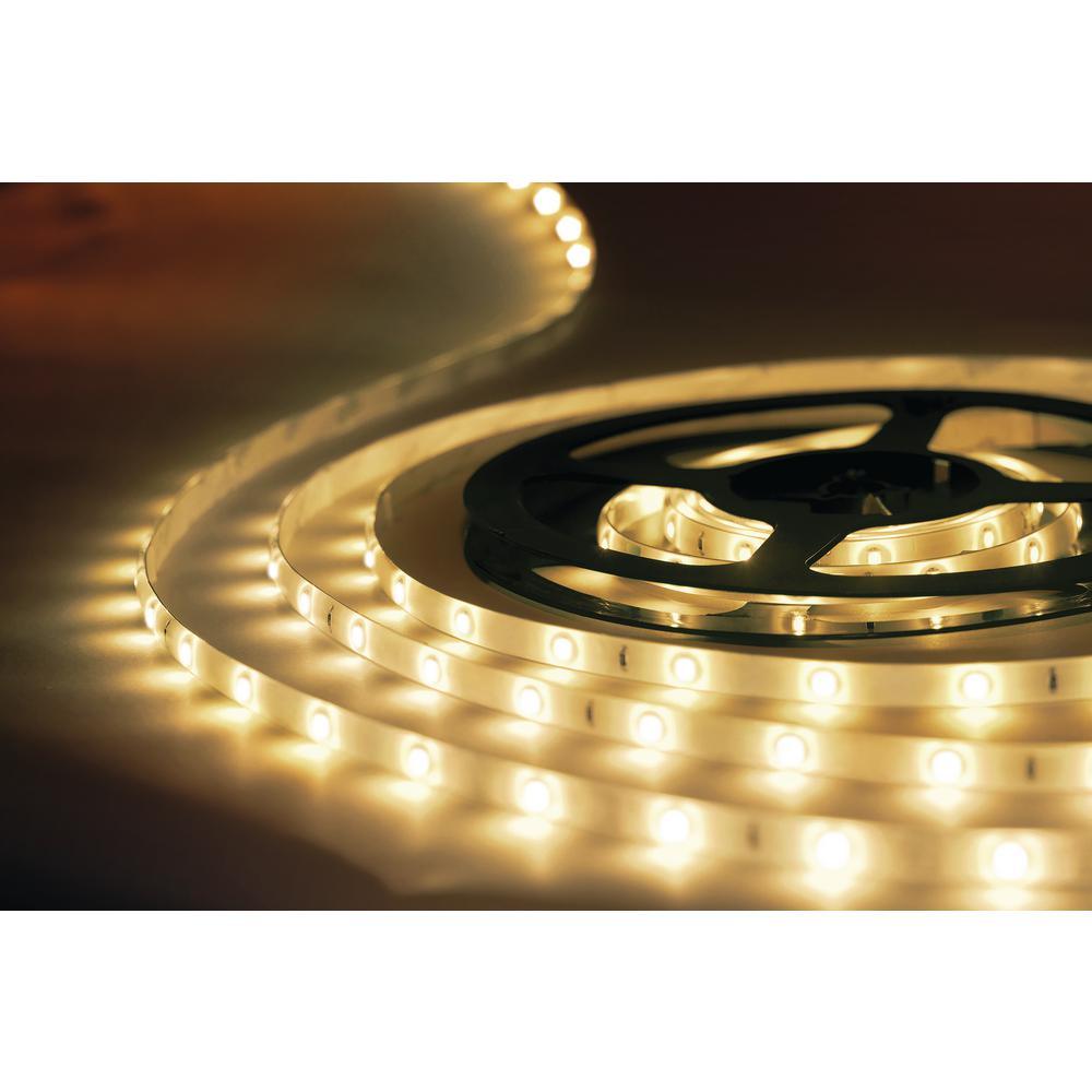 Plug-in White Outdoor Flex LED Landscape Lighting Deck Rail Light - Super Arbor