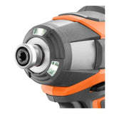 18-Volt Lithium-Ion Cordless Brushless 1/4 in. 3-Speed Impact Driver with Belt Clip (Tool Only)
