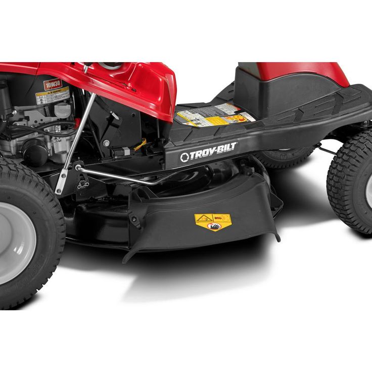 Troy-Bilt TB 30 in. 382 cc Auto-Choke Engine 6-Speed Manual Drive Gas Rear Engine Riding Lawn Mower with Mulch Kit Included