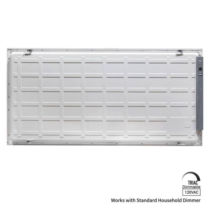 Commercial Electric 2 ft. x 4 ft. LED Flat Panel 40K 4500 Lumens Standard Dimming