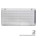 Commercial Electric 2 ft. x 4 ft. LED Flat Panel 40K 4500 Lumens Standard Dimming
