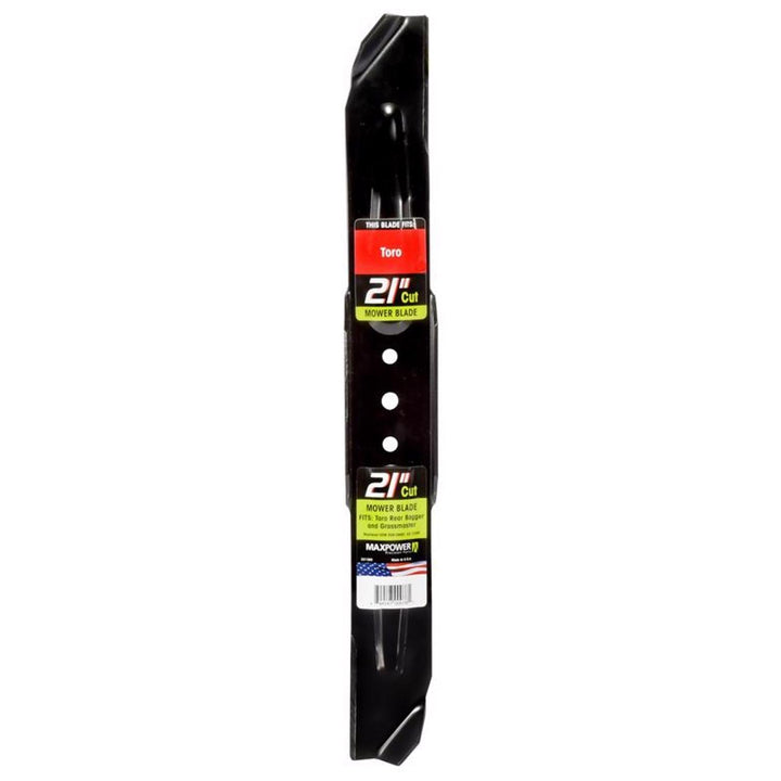 MaxPower 21 in. Standard Mower Blade for Walk-Behind Mowers, 1 Pack
