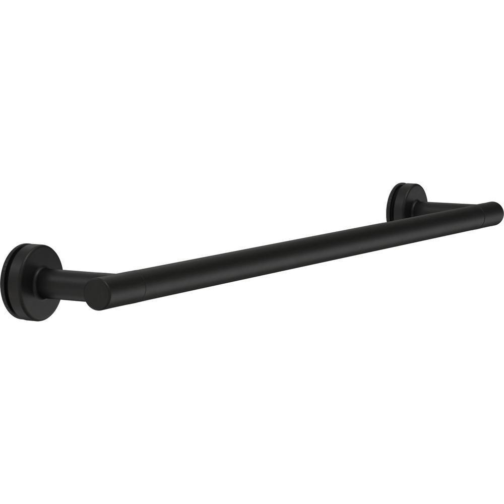 Lyndall 60 in. x 71-1/2 in. Frameless Mod Soft-Close Sliding Shower Door in Matte Black with 1/4 in. (6 mm) Clear Glass - Super Arbor