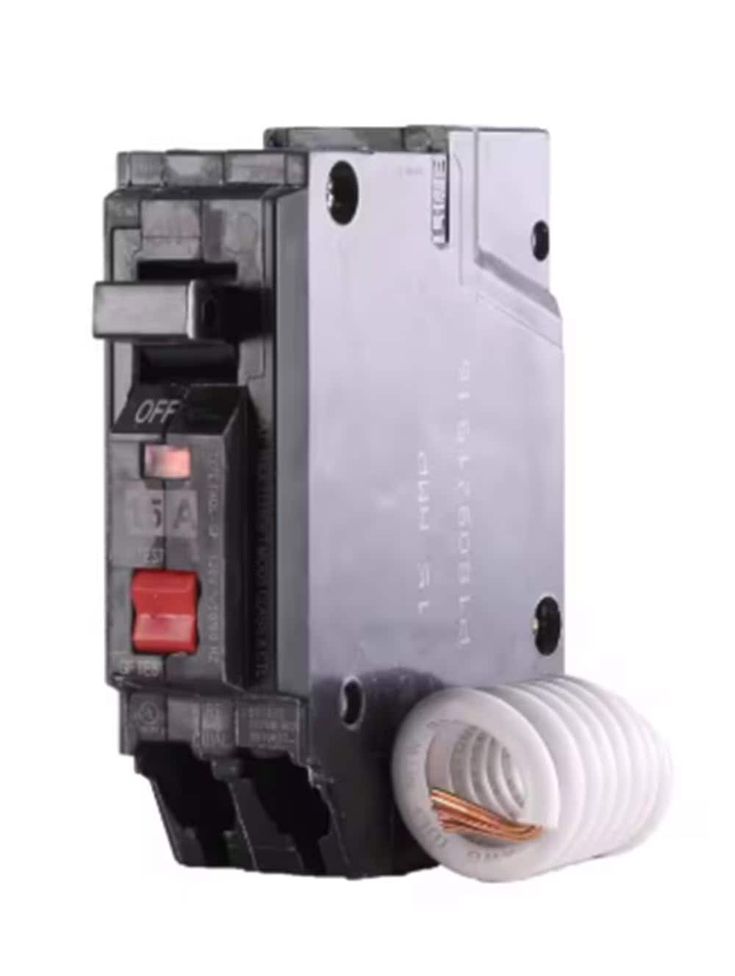 GE Q-Line THQL 15-Amp 1-Pole GFCI Circuit Breaker