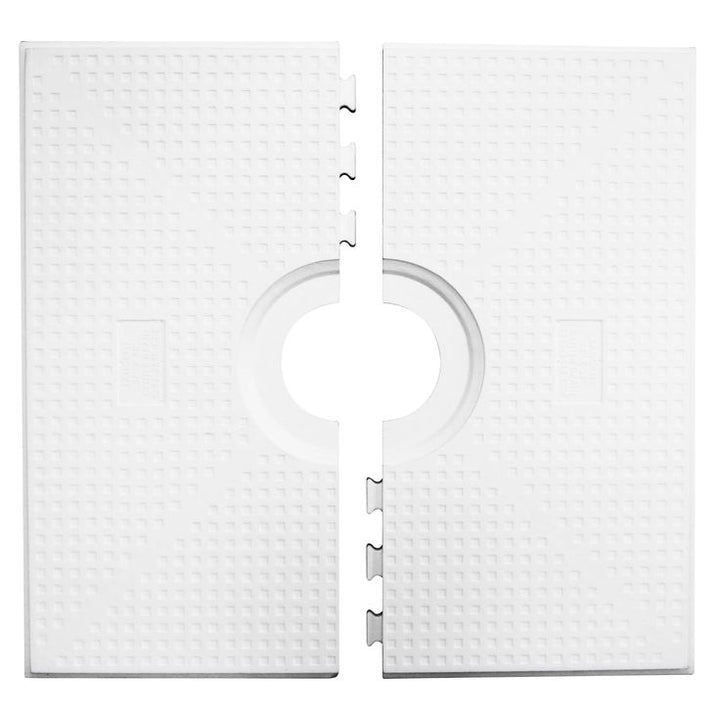 Hydro Ban 48 in. x 48 in. Center Drain Pan
