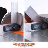 15 Amp 10 in. Table Saw with Multi-Material 24-T Blade - Super Arbor
