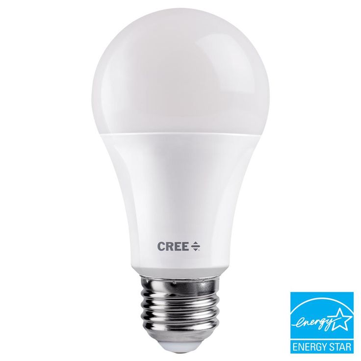 Cree 75W Equivalent Bright White (3000K) A19 Dimmable Exceptional Light Quality LED Light Bulb