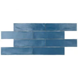 Bond Tile Baton Rouge Blue 3 in. x 12 in. Matte Ceramic Subway Wall Tile (22 Pieces 5.38 Sq. Ft. / Box)