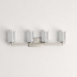 Parsons Studio 4-Light Brushed Nickel Bath Light