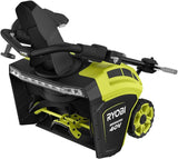 21 in. 40-Volt Brushless Cordless Electric Snow Blower with Two 5.0 Ah Batteries and Charger Included
