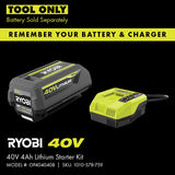 RYOBI 40-Volt Lithium-Ion Cordless Leaf Vacuum/Mulcher (Tool Only)