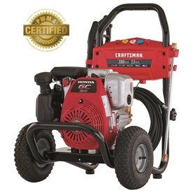 CRAFTSMAN 3300 PSI 2.3-Gallon-GPM Cold Water Gas Pressure Washer with Honda Engine CARB