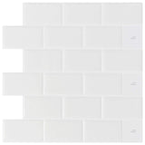 Art3d 10-Sheet Peel and Stick Tile Backsplash for Kitchen in Subway Design 12