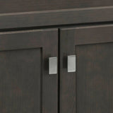 Style Selections Drayden 24-in Heirloom Single Sink Bathroom Vanity with White Cultured Marble Top