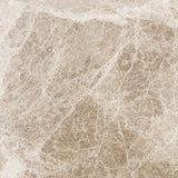 Marbletiledirect Cedar Emerador Brown Marble 18-inch x 18-inch x 1/2-inch Polished & Beveled Tiles